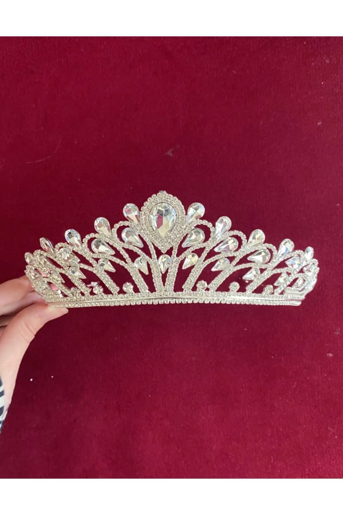 

Bridal Accessories Crystal Bridal Crown Wedding Handmade For Bride And Bridesmaids