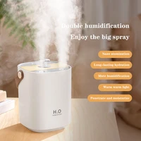 1200ml air humidifier diffuser nano mist maker 2sprayer usb charging home car large capacity night light lamp air humidifier