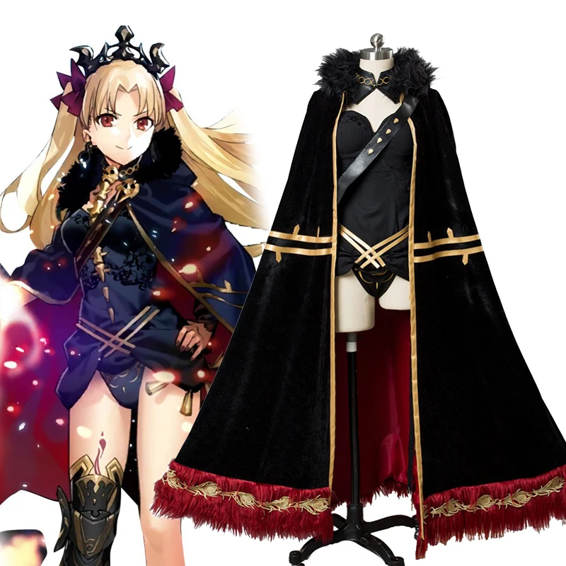Irkalla Cos Game Fate/Grand Order Ereshkigal Cosplay Costumes With Headdress Halloween Christmas Party Uniform For Women Girls