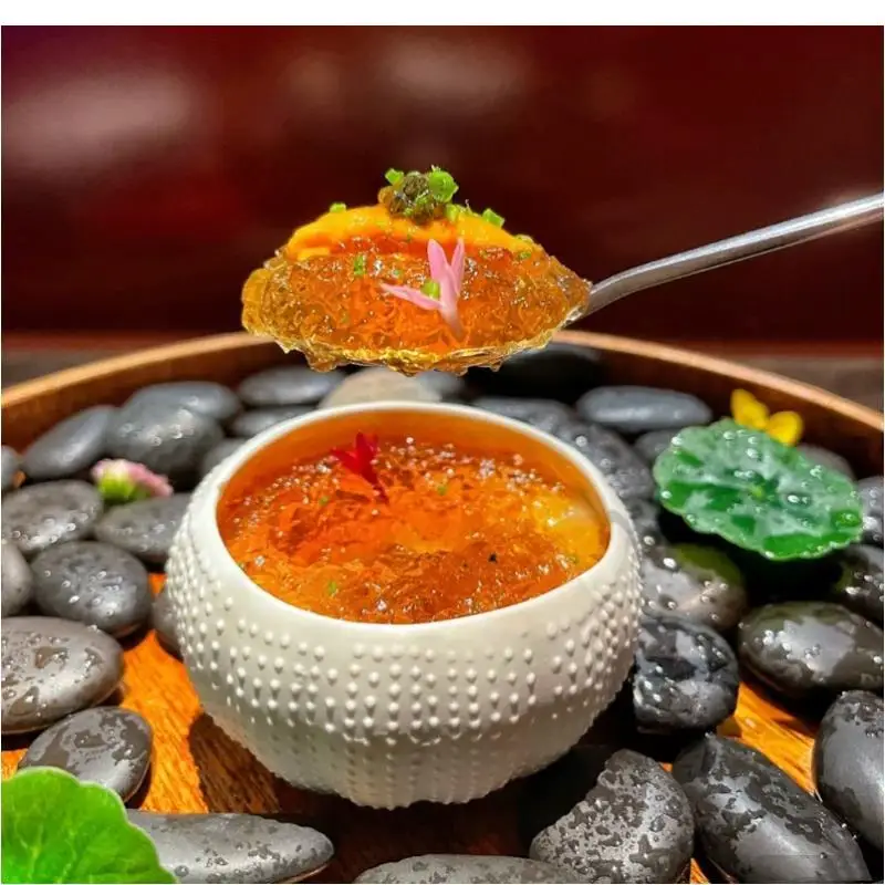 Сферические миски для морского ежеска керамические десерты посуда