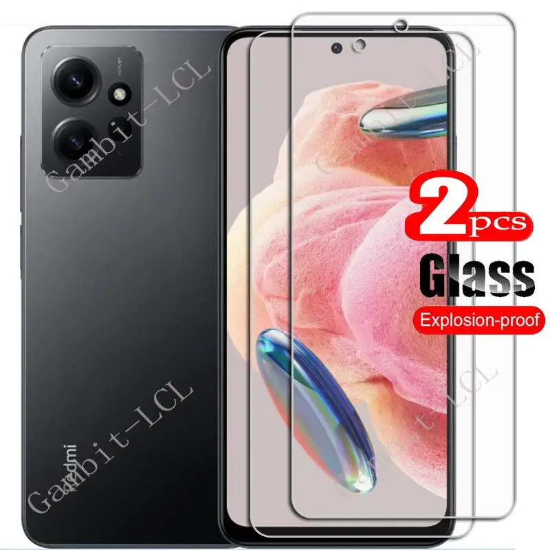 

2PCS FOR Xiaomi Redmi Note 12 4G 6.67" HD Tempered Glass Protective On RedmiNote12 Note12 4G Screen Protector Film Cover