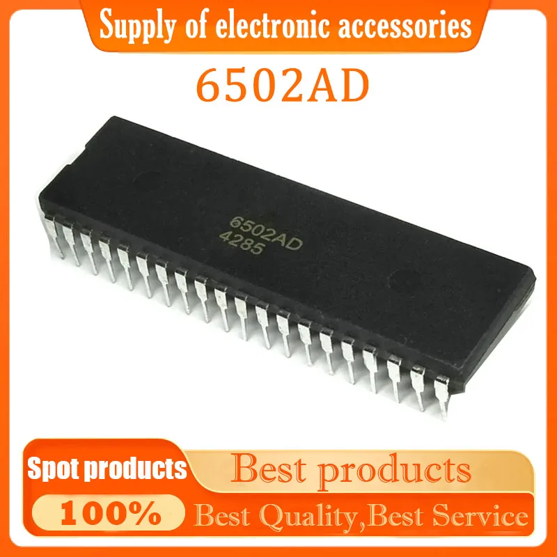 

5PCS 100% New Original Mos 6502 MOS6502 6502AD R65C02AP MOS-6502 DIP-40