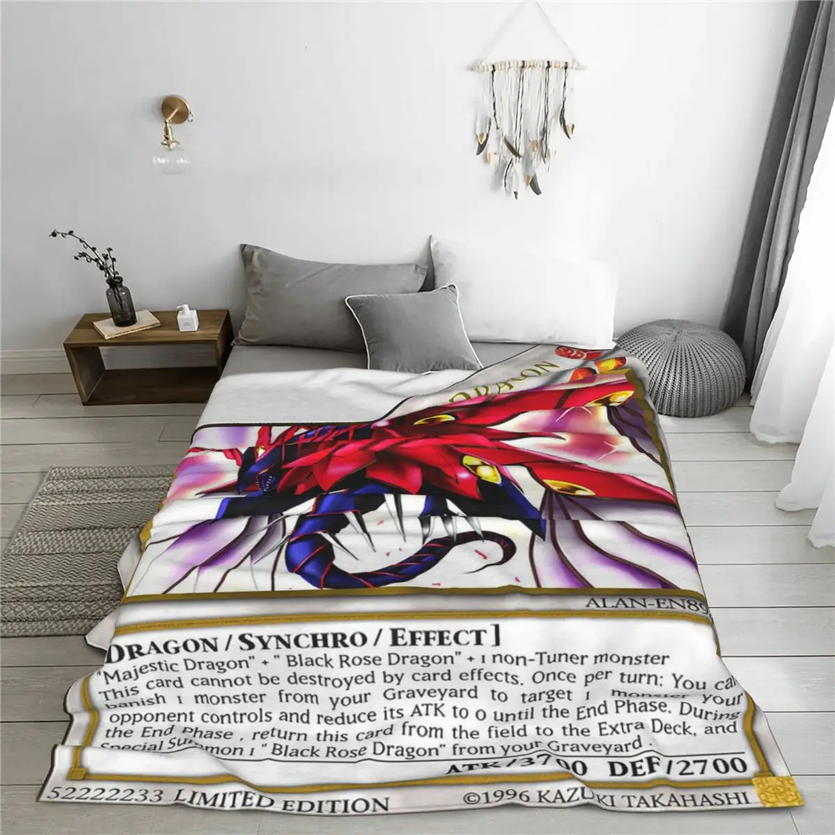 Искусственная Роза Фланелевое кондиционирование воздуха Yu-Gi-Oh аниме