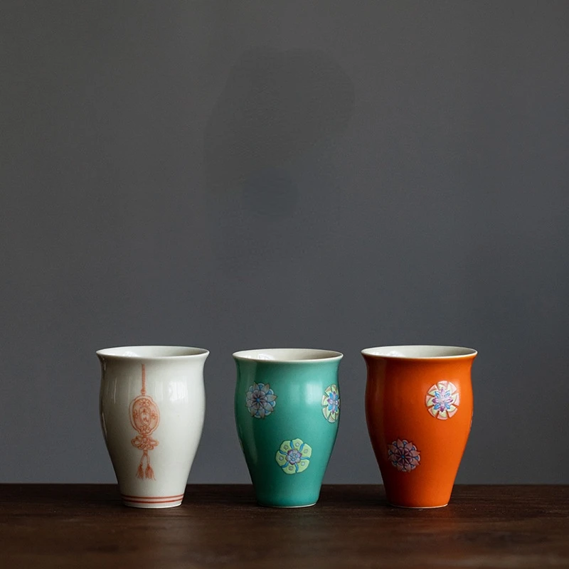 

ceramic teacup 45ml kung fu drink cup Small Master Single Cup