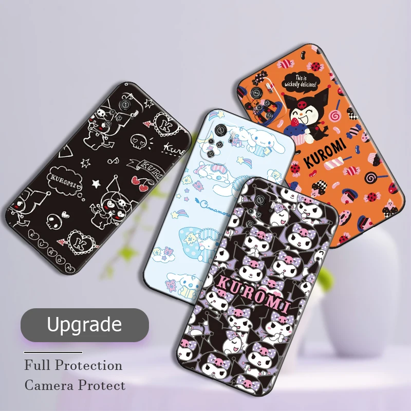 Hellokitty Kuromi чехол для телефона Redmi Note 7 9 Pro 5G 8T 8 2021 10T 10S 10 9T Max 9S Lpgp Funda TPU Android Vintage |