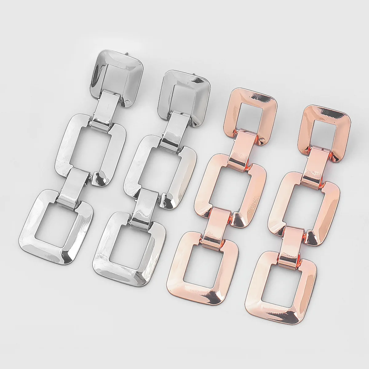 

Fashion Vintage Earrings For Women Big Geometric Statement Gold Metal Long Dangle Drop Earrings Star Trendy Earings Jewelry