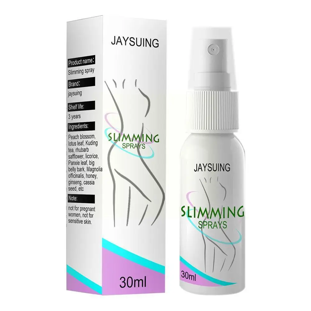 

30ml Fast Fat Burning Slimming Spray Weight Loss Essential Oil Spray Ultra Absorption Cellulite Removal For Arm Buttocks Ab Z6E8