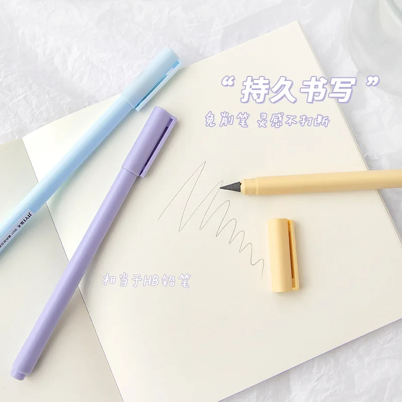 Макарон цвет неограниченное оформление без чернил новинка вечная ручка для