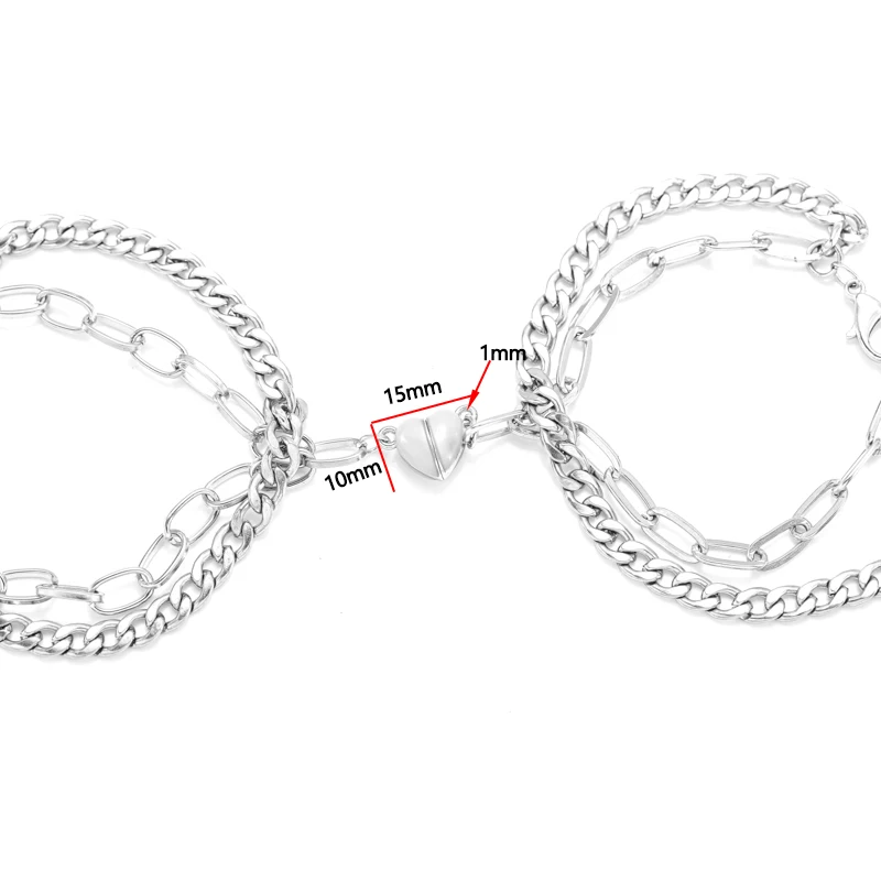 5 шт. подвеска в форме сердца 10 х15 мм