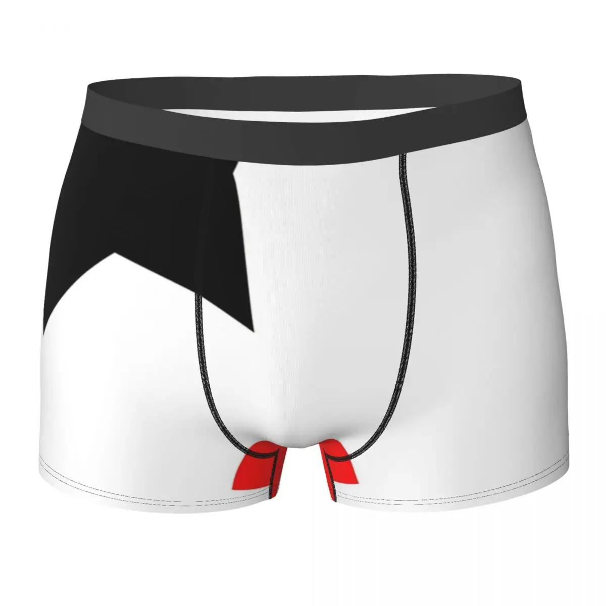 

Kiss Underwear Paul Stanley from KISS band Starchild makeup Soft Panties Custom Shorts Briefs Pouch Men's Plus Size Trunk
