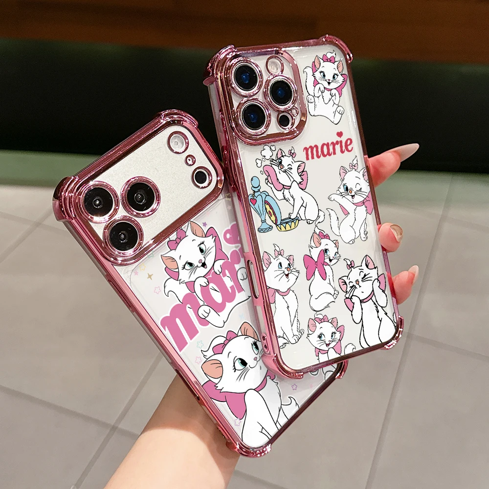 Фото Чехол для телефона Aristocats M-Maries Cat для Samsung Galaxy S26 S25 S24 S23 S22 S21 S20 FE Ultra Plus 5G, прозрачный, с защитой от падений №3