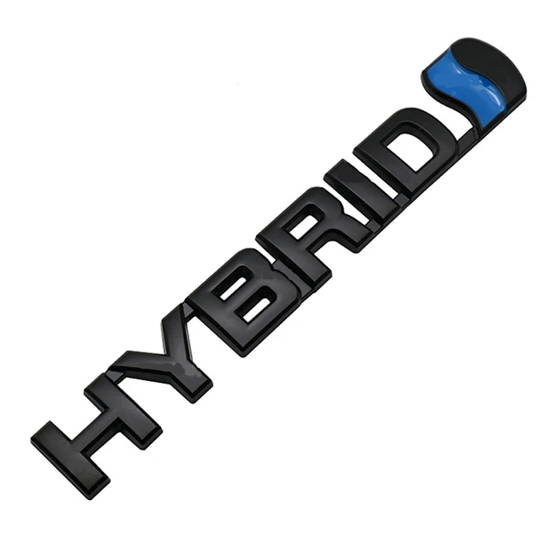 

3D HYBRID наклейки с логотипом автомобиля, металлическая эмблема, значок, наклейка, автоаксессуары для Toyota Prius Camry Crown Auris Rav4 Corolla