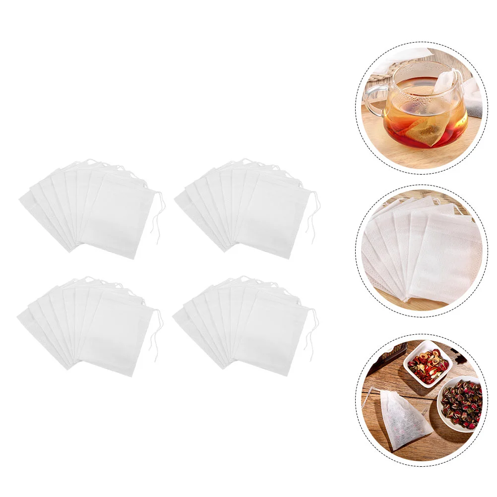 

200 Practical Loose Leaf Tea Bags Tea Holders for Restaurant Office