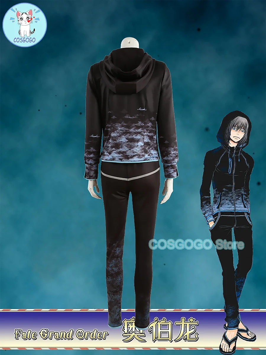 COSGOGO [по индивидуальному заказу] Game Fate Grand Order Oberon Косплей Костюм Fatefgo Хэллоуин