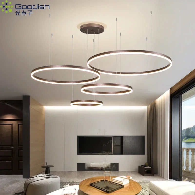 

Подвесной светильник Goodish круглые кольца