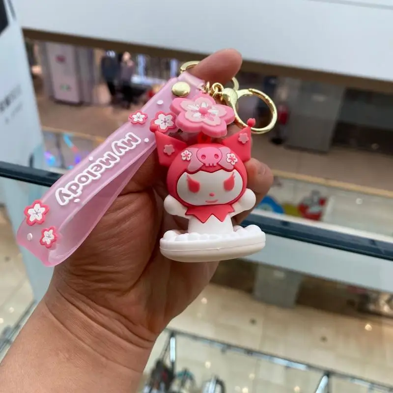 

Kawaii Sanrio аниме Hello Kitty автомобильный брелок моя мелодия Коричный курол куроми школьная сумка Подвеска красивый подарок Быстрая доставка