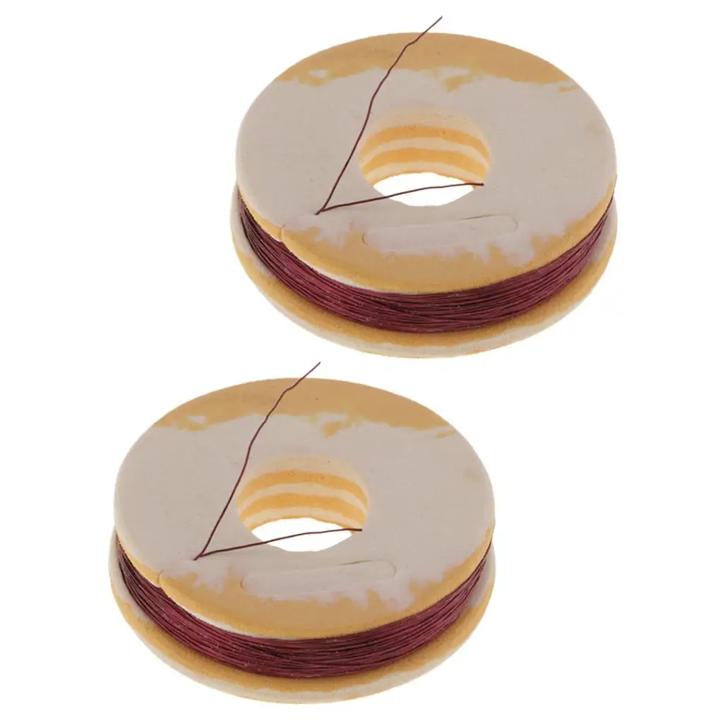 2-6pack 2x Fishing Rod Guide Wrapping Lines Building Thread