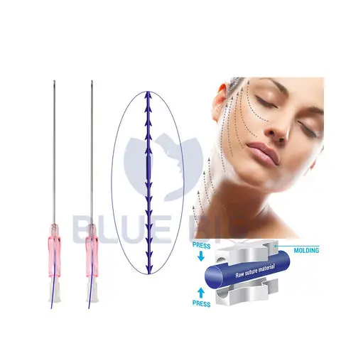 

Best Supplier PDO Cog 6D 4D 3D 5pcs/bag Hilos Tensore Nose Face Lift Eye Lift PDO mono/Cog 3D 4D Thread Korea