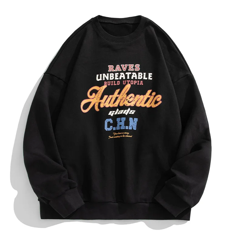 

Men's Hoodies 2022 Spring New Fashion California Letter Print Sweatshirt Couple Pure Cotton Pullovers Long Sleeve Casual Tops