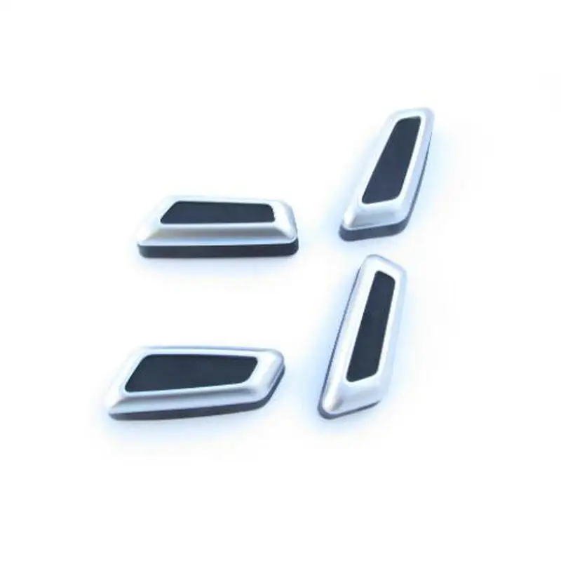 

6 шт., хромированные кнопки регулировки сиденья для Audi A3 A4 A5 A6 Q3 Q5 /VW /Jetta MK5 MK7/Passat/Tiguan