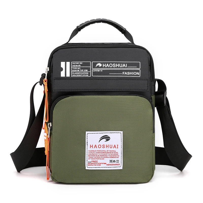 

Men's Bag Unisex Boys Sports High Brand Bag Business Male Nylon Bag Messenger Man Shoulder Daily Light Crossbody Bag Quality