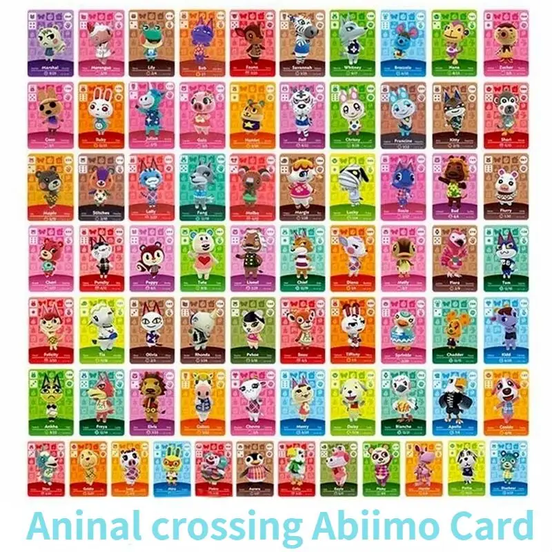 

18 To 386 52Pcs Animals Crossing Amiibo New Cards Game High Quality NFC Cards Animal Cards Tags for NS Switch Wii U Set Anime