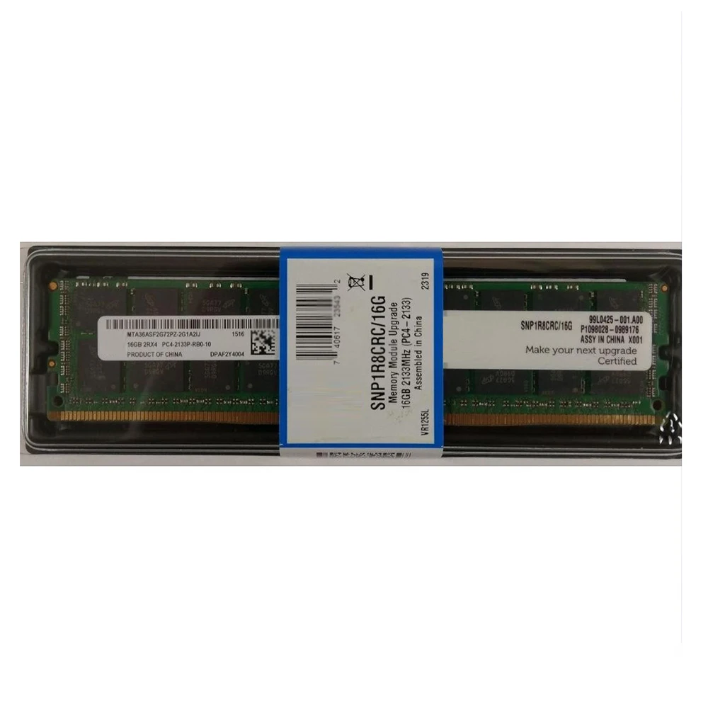 

1 шт. PowerEdge R730XD R730 R630 snp1r8cp16/16 ГБ 2133 МГц REG RAM для серверной памяти DELL, быстрая доставка, высокое качество