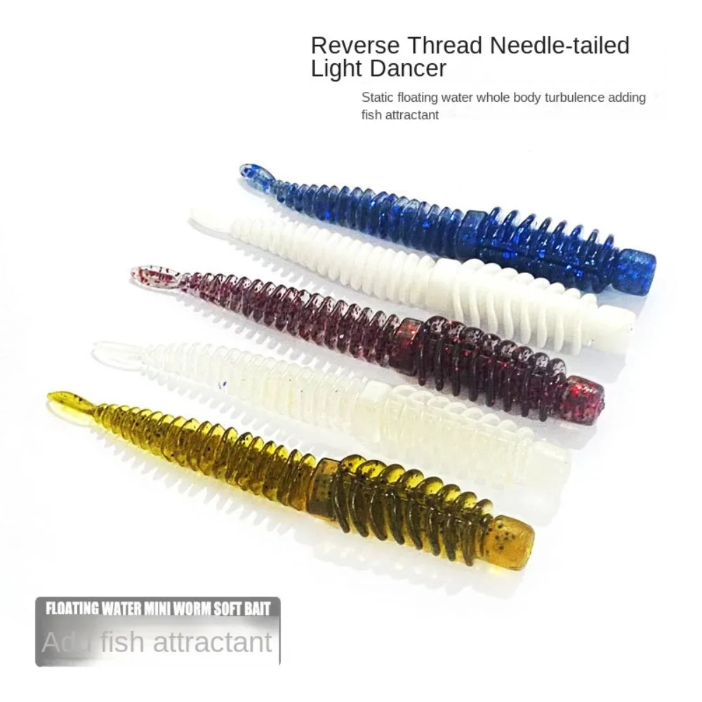 50 шт. рыболовная приманка 8 см 2 г 7 цветов