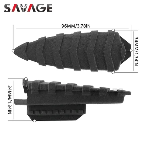Передняя подставка для ног, резиновый чехол для DUCATI Diavel/Carbon XDiavel X Diavel 1260 1200, аксессуары для мотоциклов, защита педали, накладка