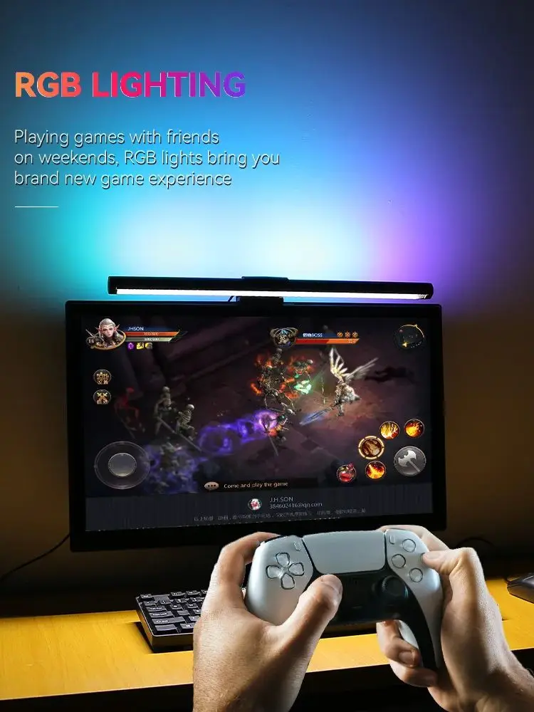 USB-дисплей для настольного компьютера, с плавной регулировкой яркостиUSB-дисплей для настольного компьютера, с плавной регулировкой яркости