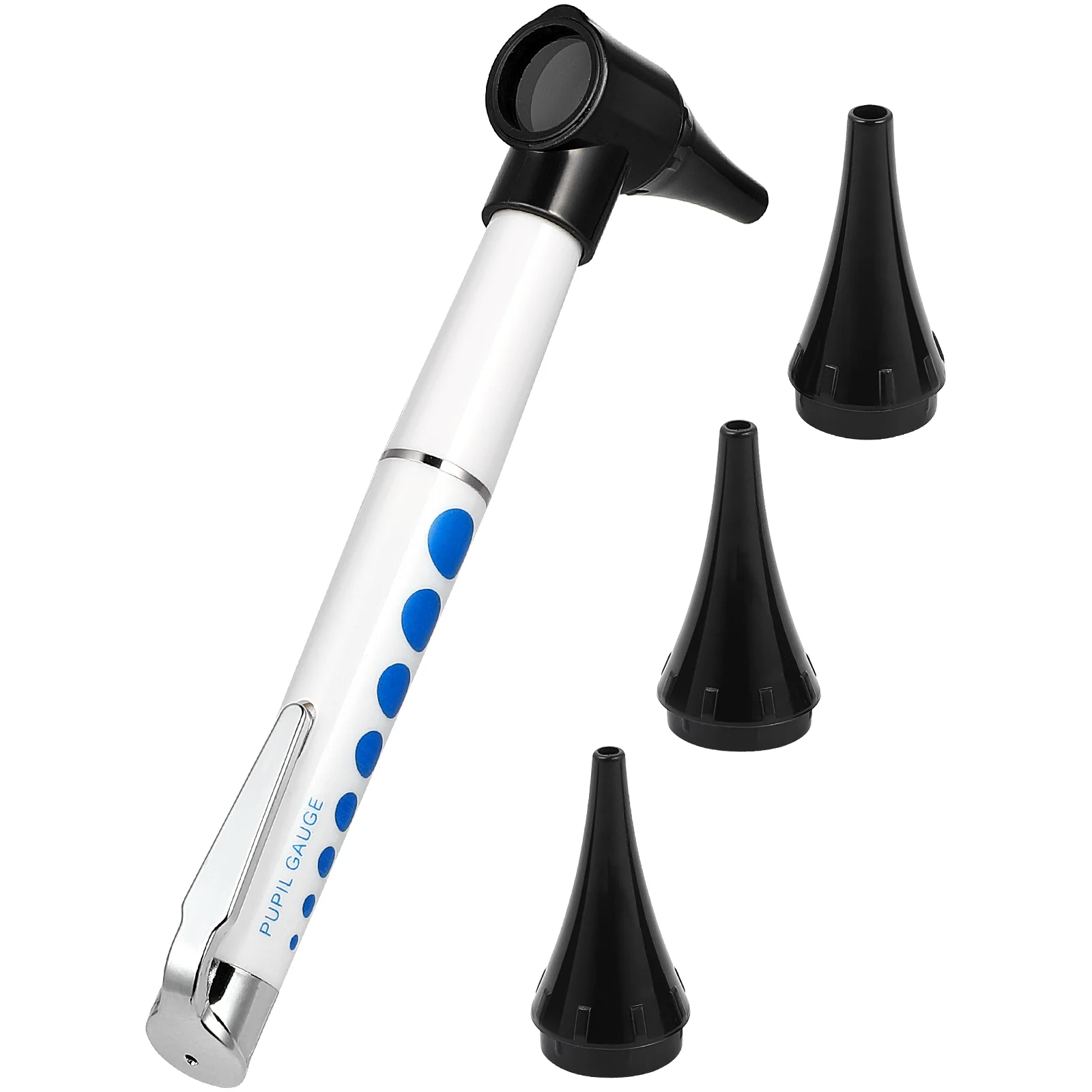 

LED Medical Diagnostic Otoscope Magnifying Lens Clinical Flashlight Set without