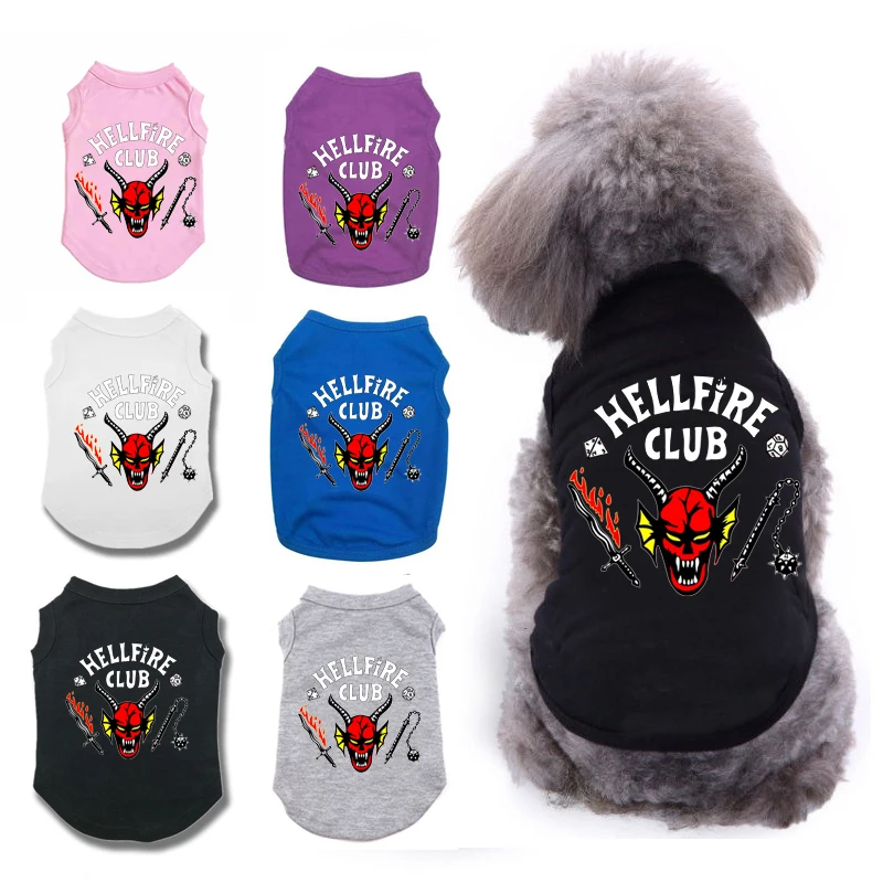 Летняя майка для щенков Hellfire Club Эдди мунсон мультяшная футболка удобная дышащая