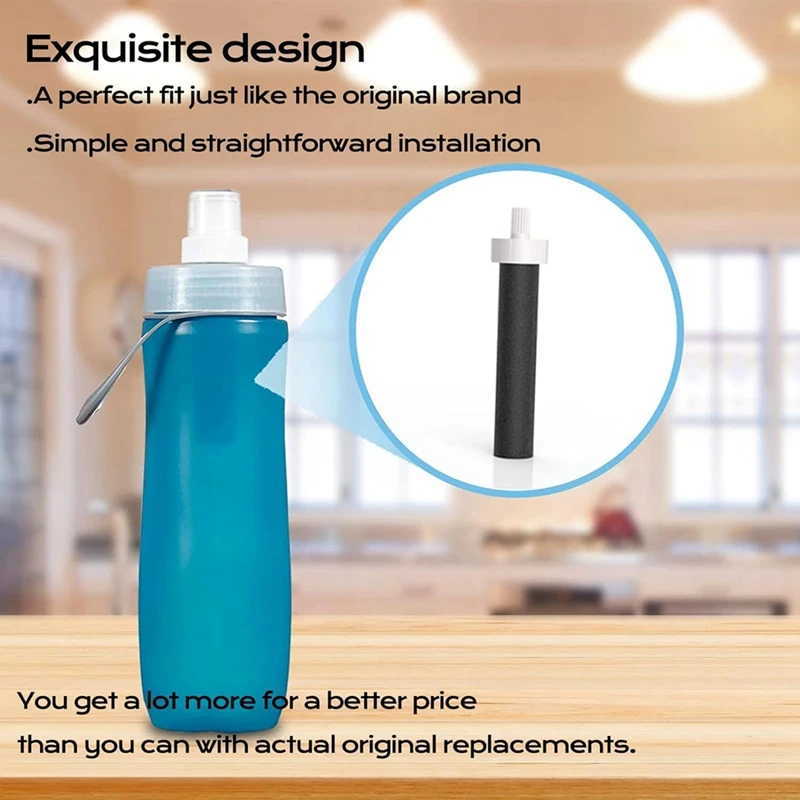 Замена фильтра для бутылки с водой Brita BB06 Жесткий и спортивный фильтр бутылок (20