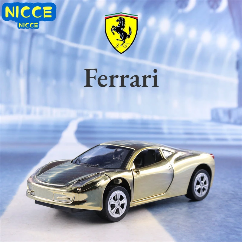 

Nicce 1:36 Ferrari Mercedes Benz BIG G Porsche Simulation Diecast Metal Alloy Model Car Pull Back Collection Kids Toy Gifts L6