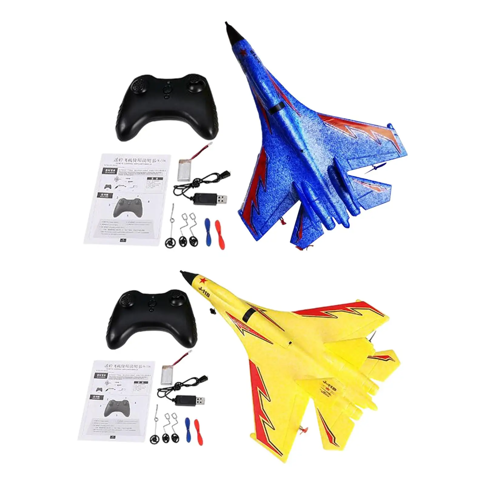 

RC Airplane Night Lights Remote Control Airplane for Beach Festival Gifts Christmas Present