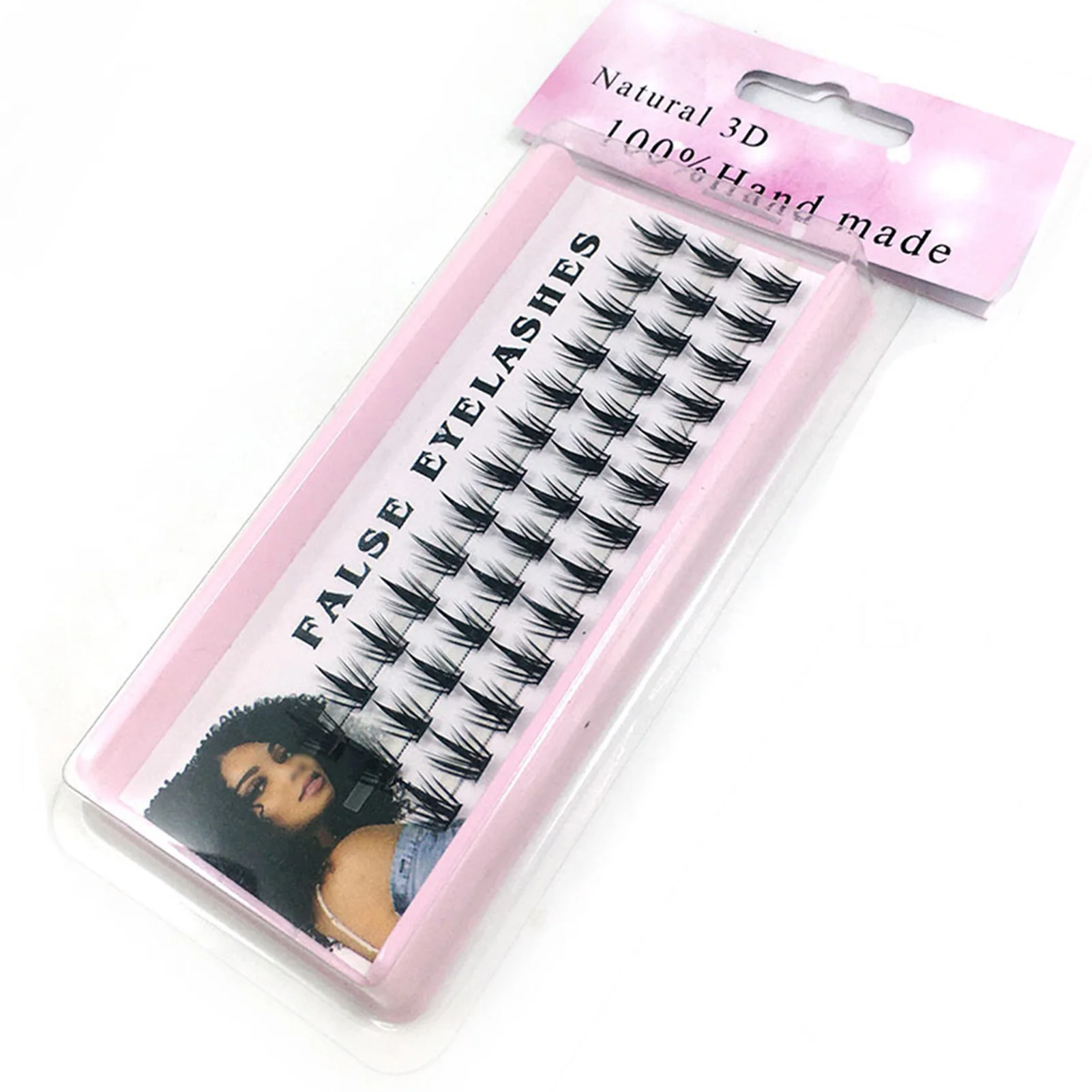 

3D Fluffy Eyelash Extension Individual Lashes Wispy Eyelash Clusters Extensions for Home and Beauty Salon Use