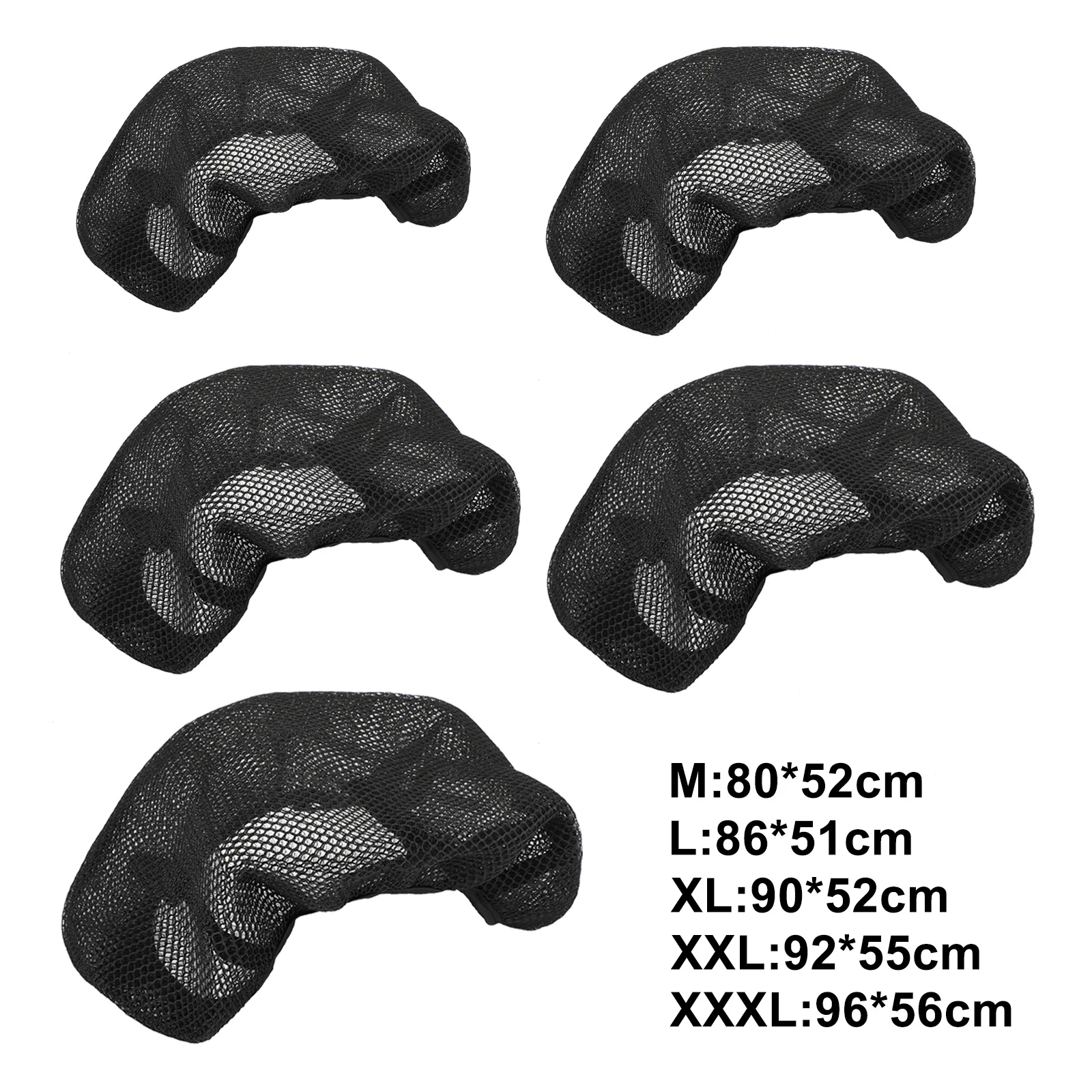 Теплостойкое Сетчатое сиденье Artudatech, универсальный сетчатый чехол для мотоцикла, скутера, мотоцикла, XXXL Теплостойкое Сетчатое сиденье Artudatech, универсальный сетчатый чехол для мотоцикла, скутера, мотоцикла, XXXL