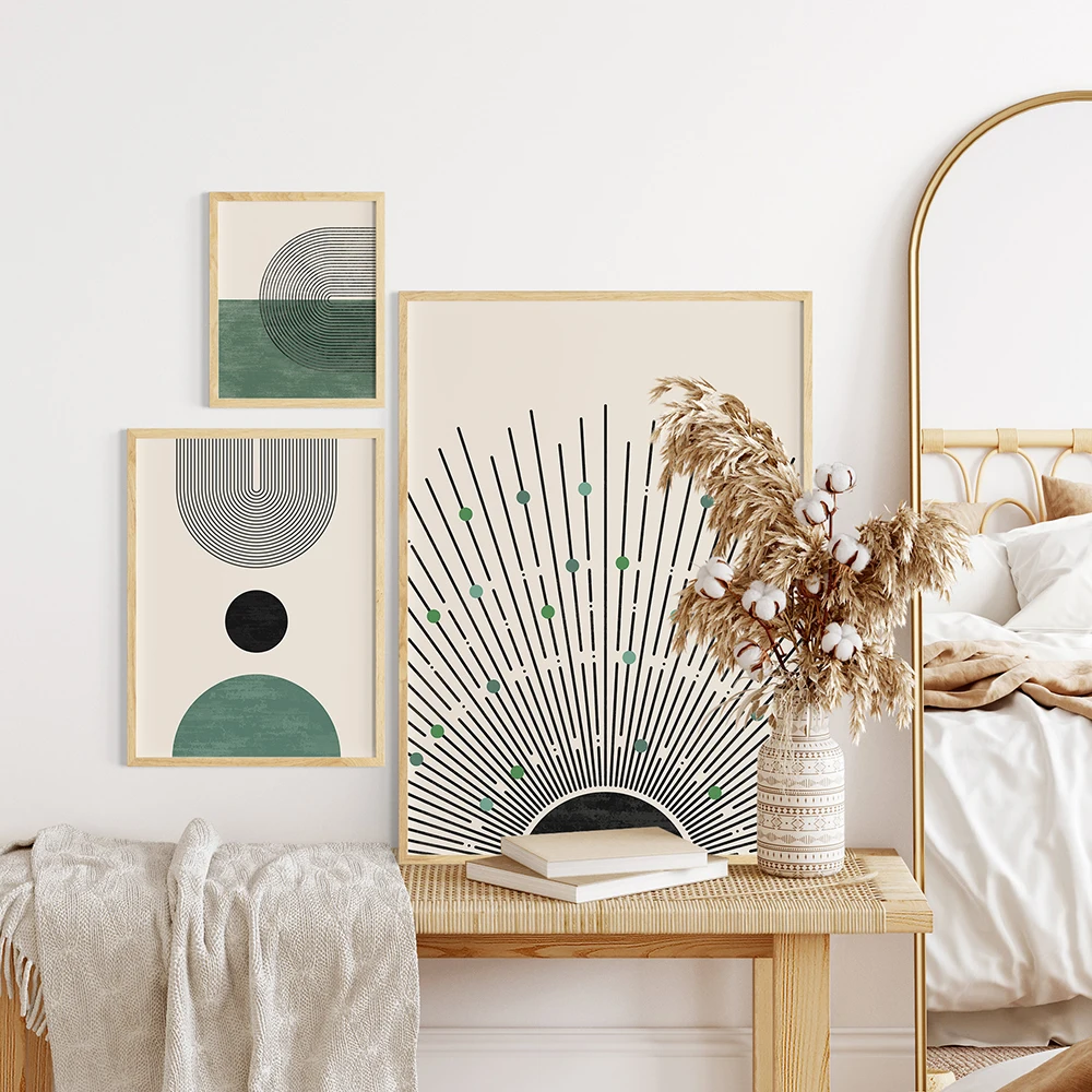 Фотообои среднего века нейтральные современные настенные картины в стиле бохо