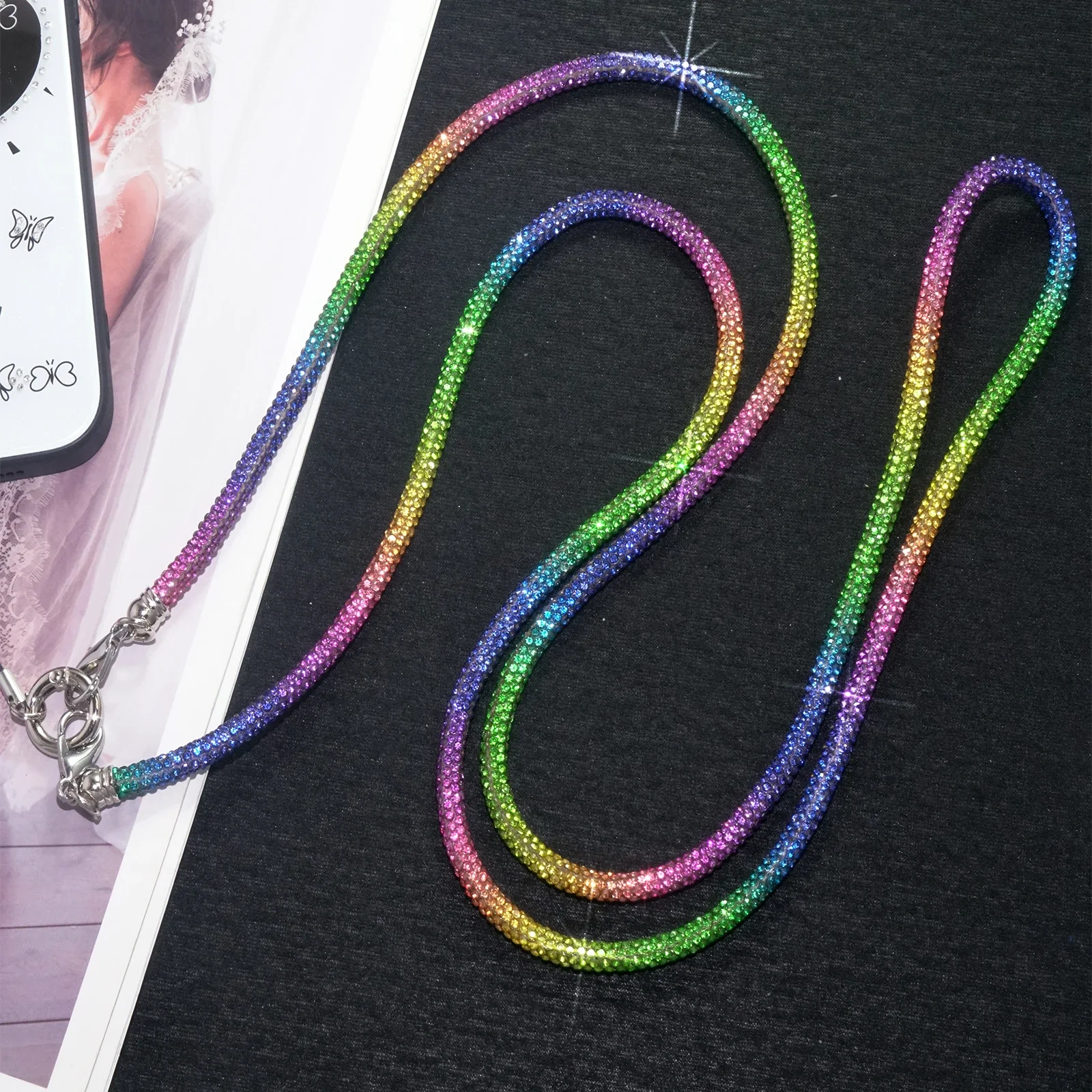 Модный Универсальный ремешок для телефона через плечо Iphone Samsung Huawei Xiaomi IPHONE на шею