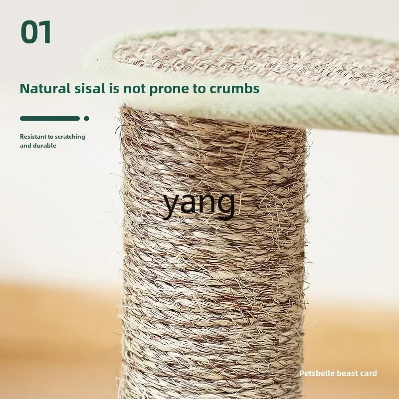 Доска для когтей LH Sisal износостойкая и не может капает чипсы. Большое кошачье