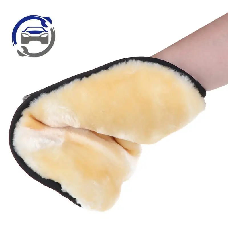 

1 шт., перчатки для мытья автомобиля из кораллового флиса