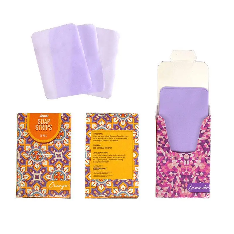 

Washing 75Pcs Hand Slice Sheets Foaming Disinfecting Soap Case PapOD Paper Soaps