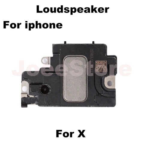 Нижний Громкоговоритель для iPhone 12 11 Pro X XS XR Max, миниатюрный звуковой звонок, зуммер, внутренний рингтон, гибкий кабель, детали, 1 шт.