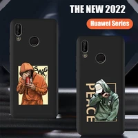 fashion boy cool pattern luxury funda silicone for huawei p40 p30 p20 p10 p8 lite 2017 mate 30 20 10 lite pro phone case cover