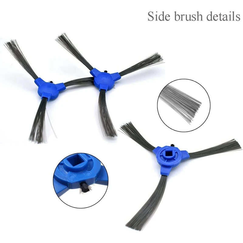 Первичные/фильтры боковые щетки Роликовые запасные вакуумные аксессуары для Eufy