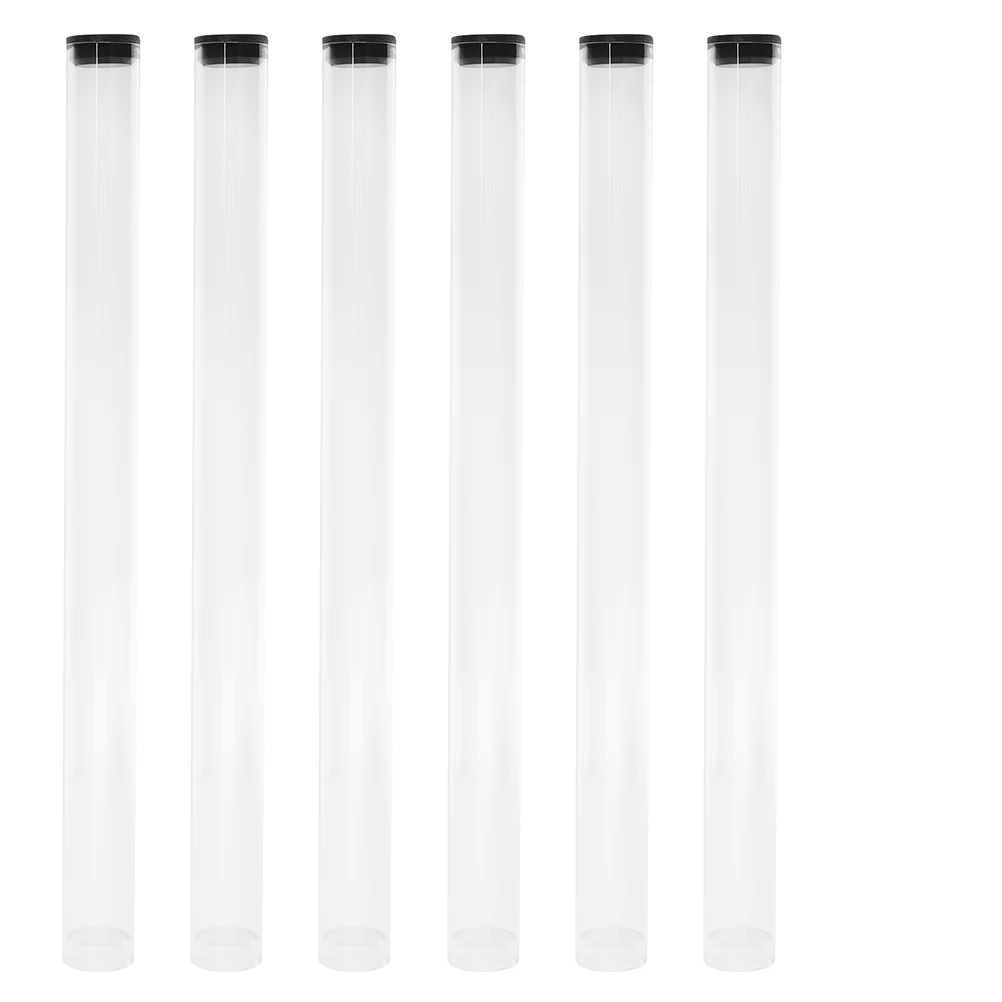

Tube Storage Stick Acrylic Test Canister Box Jar Tea Tubes Holder Container Burner Pipe Lash Sets Wand Clear Plasticcandy Sticks