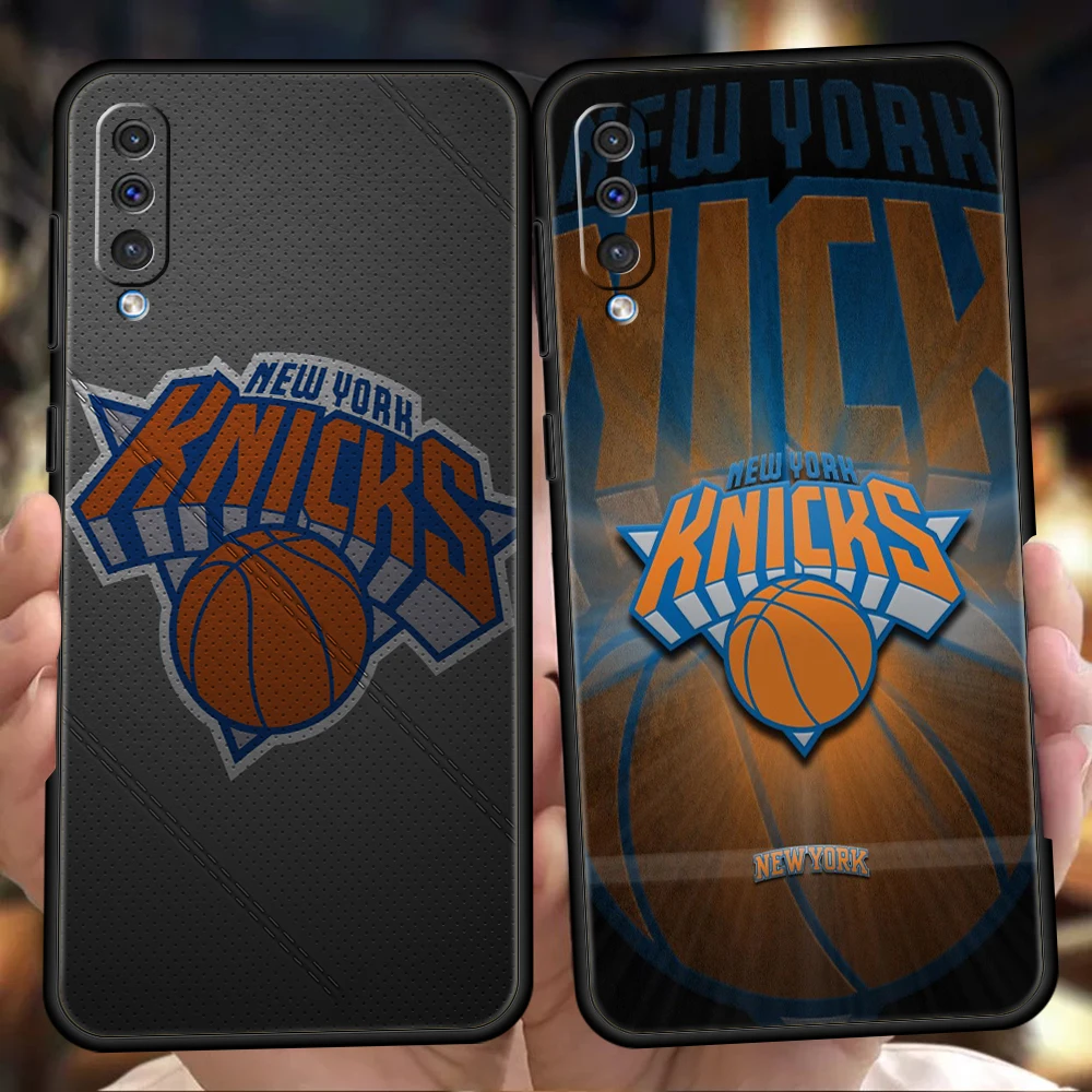 

K-Knicks Basketball New York Phone Case For Samsung Galaxy A53 A73 A33 A23 A13 A12 A22 A02 A50 A70 A20 A10 A20S 5G Silicon Cover