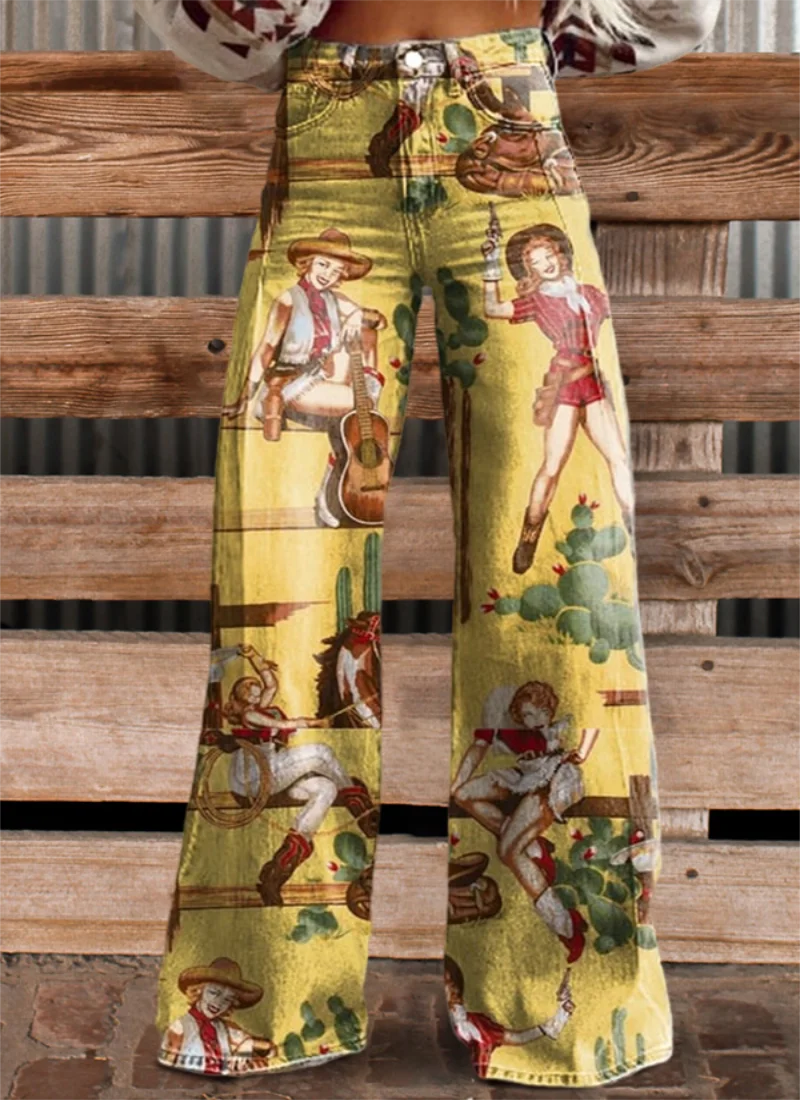 Элегантные и повседневные женские брюки удобные расклешенные на каждый день