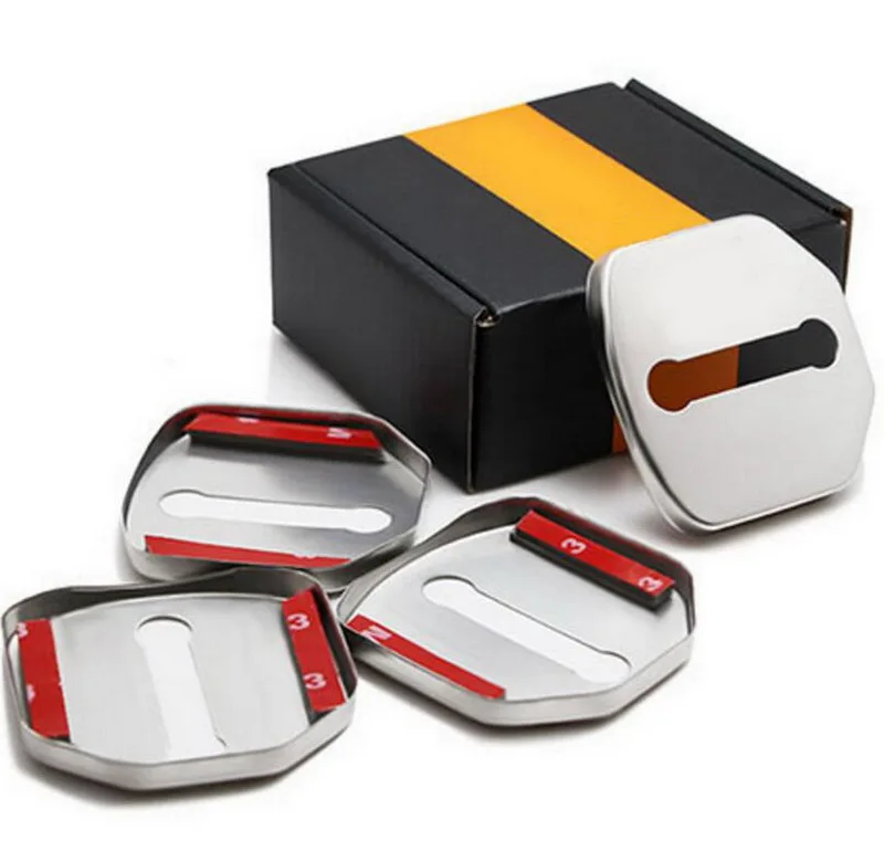 4 шт. Защитная крышка из нержавеющей стали автомобильные аксессуары для