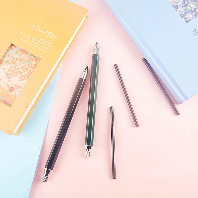 Механические карандаши 4 0 мм HB деревообрабатывающие автоматические с 5 шт.